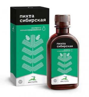 Пихта сибирская экстракт концентрированный Вистерра, 200 мл