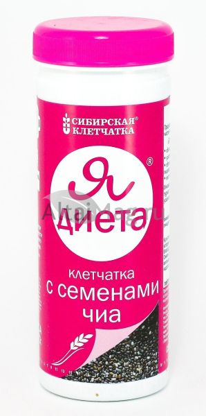 Клетчатка Я-ДИЕТА пшеничная с Семенами Чиа, 170 г фотография