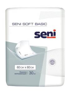 Seni Soft BASIC (60 x 60) одноразовые пеленки 30 шт