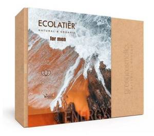 Ecolatier набор подарочный Energy for man гель для душа 150мл, шампунь для волос 150мл